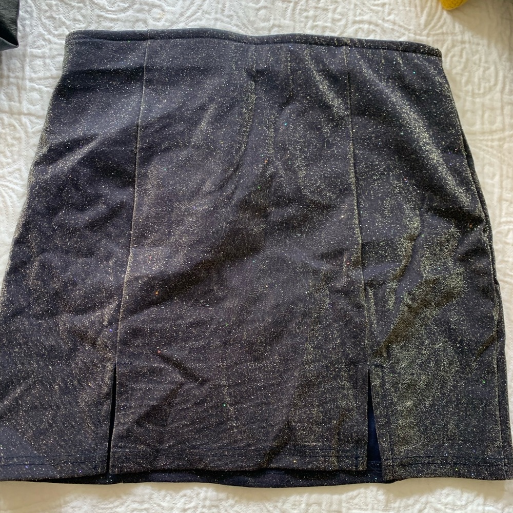 Urban Outfitters sparkly going out skirt